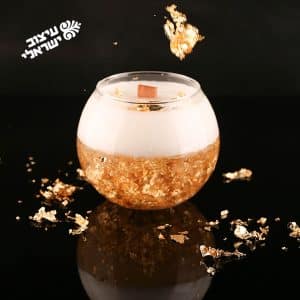 אור יקרות – נר יוקרתי בעבודת יד