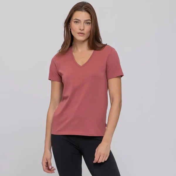 חולצה ממותגות - ורוד