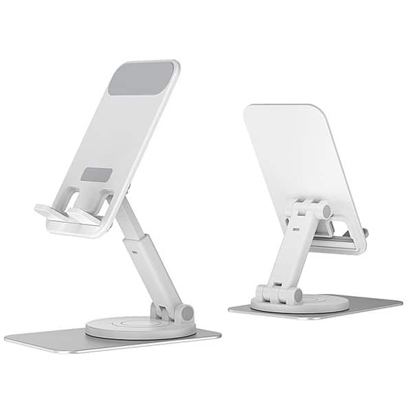 גאדג'טים - מעמד לנייד וטאבלט לבן