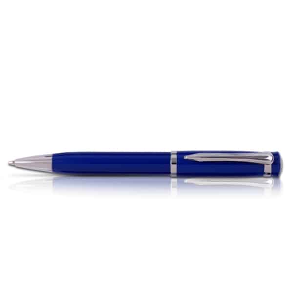 גורו עט מתכת כחול
