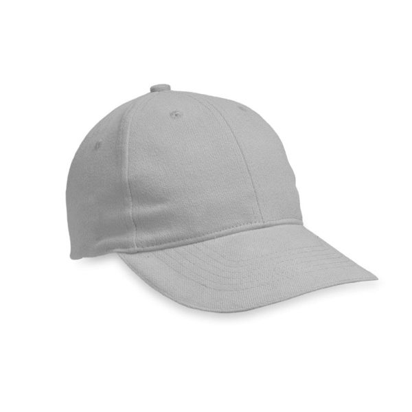 כובעים ממותגים - כובע מצחיה כותנה אפור