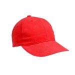 כובעים ממותגים - כובע מצחיה כותנה אדום