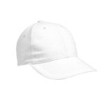 כובעים ממותגים - כובע מצחיה כותנה לבן