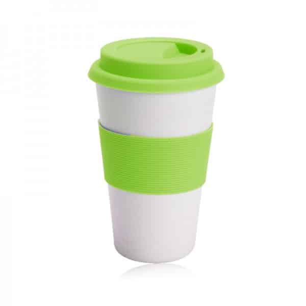 דופיו כוס תרמית מעוצבת ירוק
