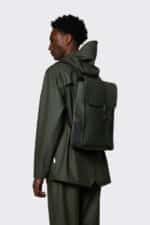 Rains- תיק גב אופנתי – Backpack Mini ירוק