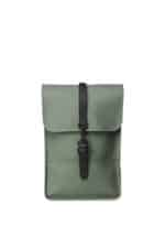 Rains- תיק גב אופנתי – Backpack Mini ירוק זית